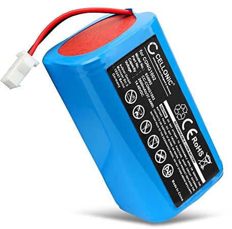 CELLONIC, Batería para Aspiradora Compatible con Cecotec Conga 1090, 990, 950, 1190, CONG1002 (14.4V, 2600mAh)