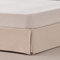 Housse de canapé 160 x 190 / 200 cm Housse sommier lit 160 cm - Couleur écru