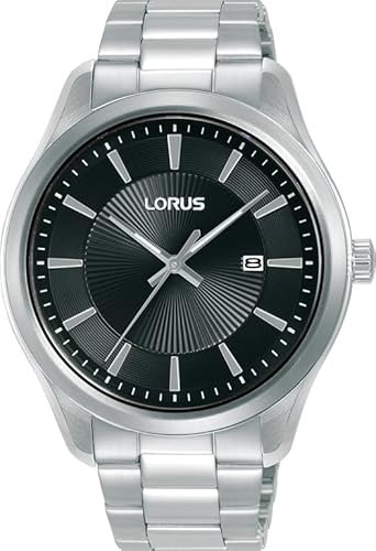 LORUS Herren Analog Quarz Uhr mit Edelstahl Armband RH925RX9