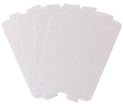5 piezas de placa de mica gruesa para horno microondas, pieza de repuesto de 107 x 64 mm