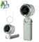 Regularlyk Portable Handheld Turbo Fan, N607 Handheld Turbo Fan, Rechargeable Portable Hand Fan, 5 Gear Wind, 3 in 1 Hand Fan with Air Turbo Tech Cooling Fans for Outdoor, Travel, Working (Green)