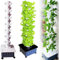 Sistema di Coltivazione idroponica, Torre di piantagione idroponica a 45 Fori Punti di piantagione idroponica Kit di piantagione idroponica per Serra da Giardinaggio Verticale Indoor