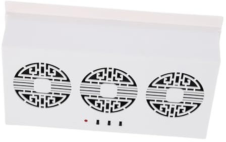 Luxshiny Usb Solar Powered Car Window Fan Conditioner for Car Interior Cooling Airflow for Optimal Ventilation Solar Energy Use for Drives