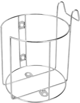 Oshhni Shopping Cart Cup Holder Stainless Steel Easy to Install Portable Drink Holder Hanging for Milk Bottle Office Desk