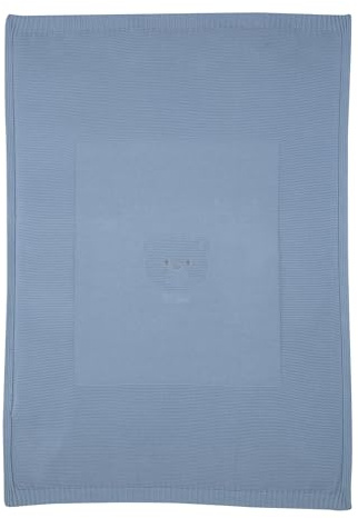Chicco, Copertina in maglia per carrozzino/avvolgi neonati (Azzurro/Celeste)