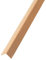 DQ-PP Profilé d'angle | 25 x 25 mm | 5 m (5 x 1 m) | Couleur : hêtre | Matériau : PVC | Baguette d'angle en plastique | Protection des bords extérieurs | Profilé d'angle en L