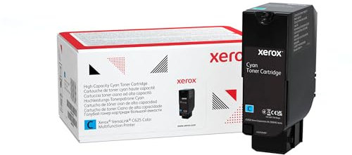 Xerox Original VersaLink C625 Cyan mit hoher Kapazität Tonerpatrone (16,000 Seiten) - 006R04637