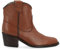 VIA ROMA 15 Tronchetto Texano Pelle Marrone, Size: 38