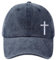 HHNLB Jesus Hats for Men Women, Adjustable Embroidered Cotton Christian Redeemed Baseball Cap, Embroidered Navy, One size