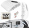ZEEKYFOR Aire Acondicionado para Autocaravanas, Camiones, Remolques, Barcos y Caravanas. Aire Acondicionado de Techo para Camiones, Aire Acondicionado para Autocaravanas,12V