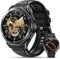 OUKITEL Reloj Inteligente Hombre con GPS, Smartwatch Hombre AMOLED de 1,43, 150 Modos Deportivos, 5ATM Impermeable, Batería de 14 días, 24/7 Monitor de Salud, para Android iOS