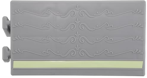 WEKAMOS Rampe de Seuil Antidérapante pour Aspirateur Robot 25x6 Cm Gris Bande Phosphorescente Rampe D'accès Intérieure pour Franchir Portes pour Robot de Balayage