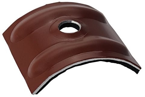 100 Kalotten Rotbraun RAL 8012 Aluminium 24° für Sinus Profil 76/18 Wellplatten Lichtplatten