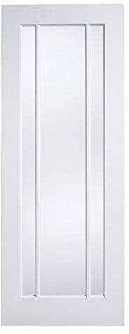Standard Design Glass Finish Oak Slab Internal Door (Manufactured Wood) (204cm H x 82.6cm W x 4.4cm D)