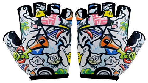 1 Paar Fingerlose Kinderhandschuhe Halbfingerhandschuhe Kurze Sporthandschuhe Fingerlose Kurze Handschuhe Winterfahrradhandschuhe Rollschuh-handschuhe Männer Und Frauen Skateboard