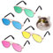 Molain Katze Sonnenbrille-Pet Welpen UV Schutz Sonnenbrille, kleine Hund Cosplay Foto Props Nette Sonnenbrille (4Pcs Sonnenbrille)