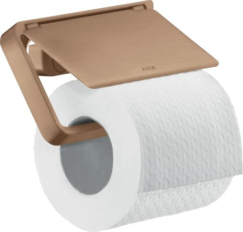 hansgrohe AXOR Universal Accessories Papierrollenhalter, Farbe: Brushed Red Gold
