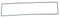 JOINT MAGNETIQUE PORTE CONGELATEUR pour REFRIGERATEUR HAIER - 0060818363