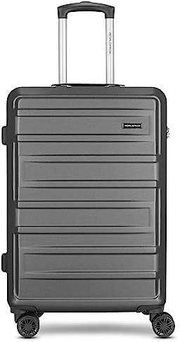Worldpack Check-in Koffer für Damen und Herren | mittelgroßer Trolley 44 x 25 x 67 cm aus hochwertigem, stoßfestem ABS Material | Doppelrolle & Teleskopgriff| New York 2.0 Serie
