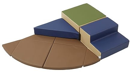 ECR4Kids-SoftZone Junior Adventure's Summit Step Scalatore angolare, Colore Earthtone, ELR-3502-ET