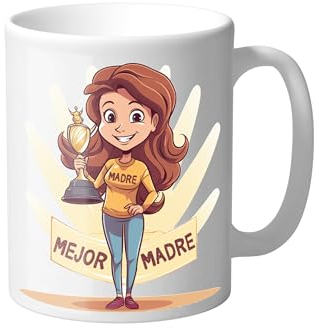 Taza Mejor Madre del Mundo | Regalo para Madre | Día de la Madre