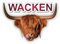 WildeBabsKLBT Highland Cow Kuh Kopf Zunge Wacken rot W07 30cm Hochwertige Premium Auto-Aufkleber Sticker Decal Autoaufkleber Aufkleber-Folie Wunschtext Tuning selbst gestalten Wunsch-Zahl