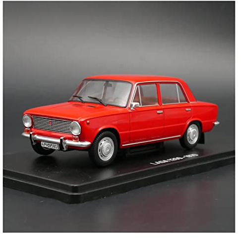 NALora Motorfahrzeuge Replika Auto 1/24 Für Lada 1200 1970 Simulation Diecast Klassisches Auto Modell Legierung Spielzeug Sammlung Souvenir Ornament Originalgetreue Nachbildung