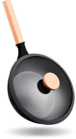 Pot, 7.8 inch ，9 inch Frying Pan with Lid - Induction Bottom - Alloy and Body - Handle/26cm(30cm)