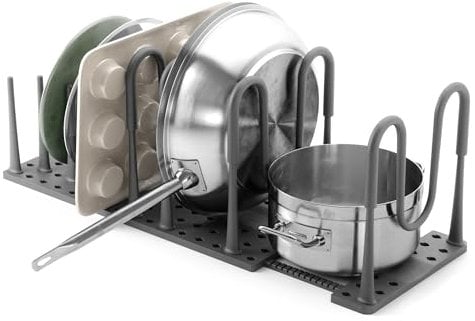 Umbra Peggy Organiseur pour casseroles, poêles, couvercles, Planches à découper, plaques de Cuisson et Plus Encore