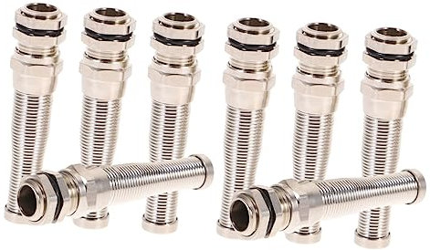 Artibetter 8pcs Cable Gland Connector Anti-bending Strain Relief for Outdoor Led Lights and Electrical Applications Joint Accessorym