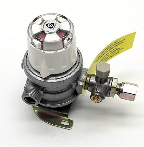 30mbar 8mm 2 Cylinder Auto Changeover Caravan and Motorhome Regulator (0332)
