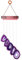 mookaitedecor Achat Windspiel Mobile, Kristall Stein Wind Chimes für Haus Garten Terrasse Indoor Outdoor Dekor