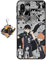 Staremeplz Hülle für Samsung Galaxy A20E Anime Handyhülle [Mit Schlüsselbund] Cartoons Volleyball Junior Silikon Sanft Bumper Case Hülle für Samsung Galaxy A20E