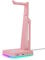 IFYOO RGB Gaming Headset Stand con 2 porte USB, supporto per cuffie da gioco per PC, Xbox One, PS4, interruttore, supporto per auricolari per Bose, Beats, Sony, JBL Fancy accessori da gioco, rosa