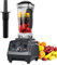 BioloMix Professional Blender Smoothie Mixer with 2L BPA Free Pitcher, Smart Timer And Pre-programed Peak 2200W Power Mixer 8 Blades for/Ice/Smoothie/Frozen Dessert/Hot Soup/Nuts (Black, T5200)