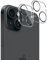 GEEMEE per iPhone 15 /iPhone 15 Plus Camera Vetro temperato, Anti Graffi HD Trasparenza Fotocamera Protettiva Screen Protector Film -Transparente