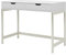 Merax Computer Desk | Dressing Table with 2 Drawers | Spacious Wooden Office Desk for Office or Home | White