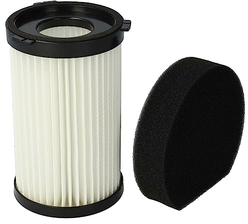 vhbw 1x Filtro láminas compatible con Cecotec Conga Thunderbrush 550 aspiradora de mano, escoba eléctrica - Incl. filtro espuma
