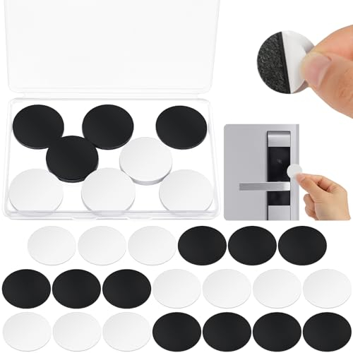 OFFCUP NFC Tags, 20 Stück NFC 215 Karten, NFC Cards 504 Byte Memory NFC Sticker Wiederbeschreibbar NFC Karten Tag mit Kleberückseite Kompatibel mit TagMo und Amiibo und NFC fähigen Handys und Geräten