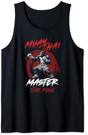 Master The Ring - Kickboxen und Muay Thai Gorilla Fighter Tank Top