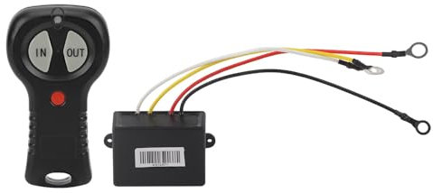 Hebezeug-Fernbedienungsset, Universelles Seilwinden-Fernbedienungsschalter-Set, Batteriebetrieben, Robust, 12 V – 24 V, für LKW, ATV, SUV