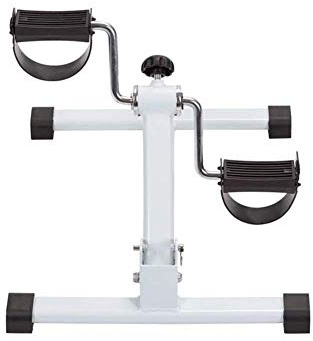Portable Pedal Exerciser, Mini Exercise Bike Foot Cycling Machine Seated for Arm and Leg Under Desk Home Pedal Rehabilitation Training