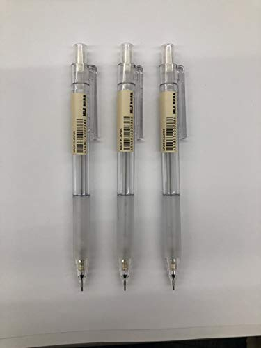 MUJI Polycarbonat Druckbleistift w – Gummi Grip 3SET