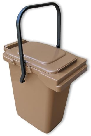 SULO Müllbehälter Mülleimer MB 25, Inhalt 25 l - Braun