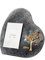 Sospiri Venezia Portafoto Vetro Murano Cornice a Cuore Decorazione Albero della Vita con Murrine Supporto da Scrivania o Tavolo Foto 7x10 cm Idea Regalo Made Italy (19x19 cm)