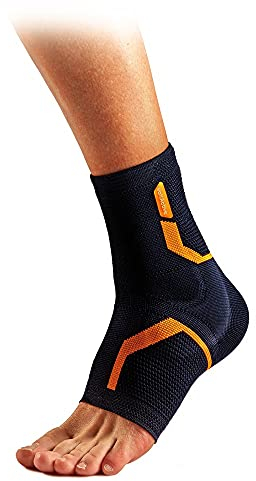Voltactive Knöchelbandage links XS lindert Schmerzen am Knöchel bei Ihren täglichen und sportlichen Aktivitäten, 100 Jahre, orthopädische Expertise 1 Stück