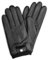 Navaris Touchscreen Leder Handschuhe für Herren - Handschuhe aus Nappa Lammleder mit Futter aus Wolle - Herren Lederhandschuhe