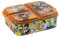 My sweety pop Brotdose – Lunchbox – für Kinder – Krippe – Kindergarten – Schule – Urlaub – Mahlzeit – 19,5 cm – Geschenkidee – 3 Fächer – Dragon Ball Z – Blau – Jungen