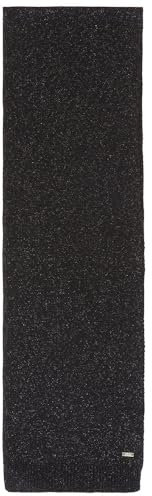 Armani Exchange - Damen Winterschal aus Polyester-Mischgewebe mit Glitzer One Size, Schwarz, One Size, Schwarz, One Size, Schwarz , Einheitsgröße