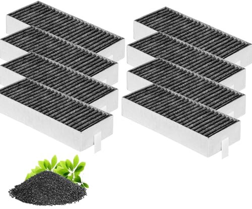 8 filtros de carbón activo para Siemens Clean Air HZ9VRCR0, HZ9VRCR1, HZ9VRUD0, 17004796, 17004798, 17007505, accesorios de filtro de recirculación